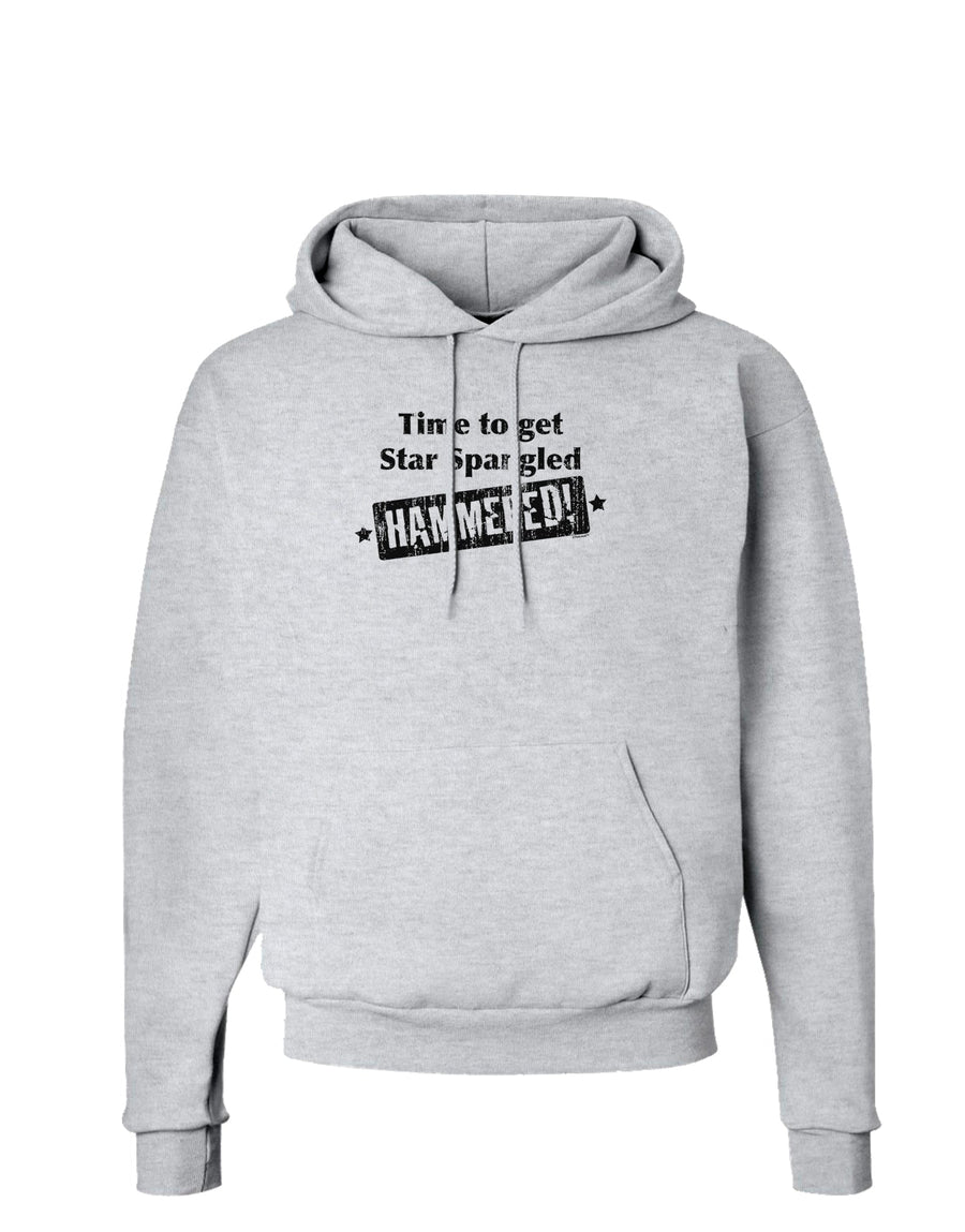 Time to get Star Spangled Hammered Hoodie Sweatshirt-Hoodie-TooLoud-White-Small-Davson Sales