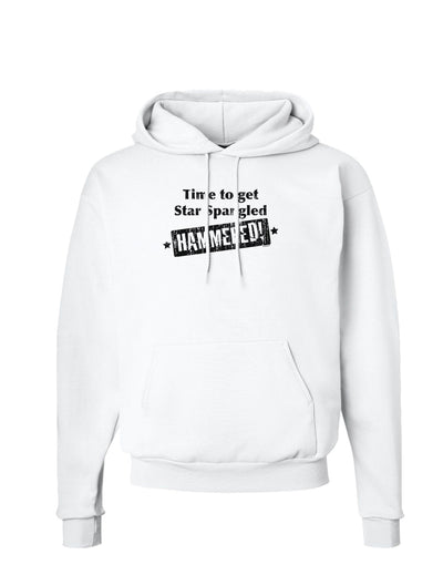 Time to get Star Spangled Hammered Hoodie Sweatshirt-Hoodie-TooLoud-White-Small-Davson Sales