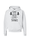 Time to Give Thanks Hoodie Sweatshirt-Hoodie-TooLoud-White-Small-Davson Sales