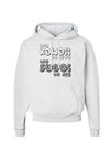 Too Kawaii to Live - B&W Hoodie Sweatshirt by TooLoud-Hoodie-TooLoud-White-Small-Davson Sales