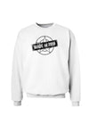 TooLoud 60th Birthday Gift Made in 1959 Sweatshirt-Sweatshirts-TooLoud-White-Small-Davson Sales