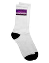 TooLoud - Adult Crew Socks for the Adventurous Souls-Socks-TooLoud-White-Ladies-4-6-Davson Sales