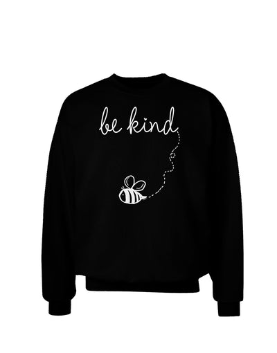 TooLoud Be Kind Dark Adult Dark Sweatshirt-Sweatshirts-TooLoud-Black-Small-Davson Sales