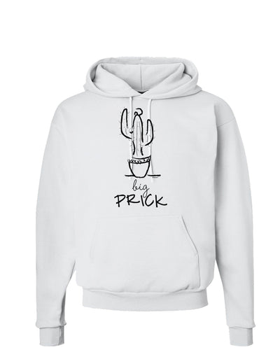 TooLoud Big Prick Hoodie Sweatshirt-Hoodie-TooLoud-White-Small-Davson Sales