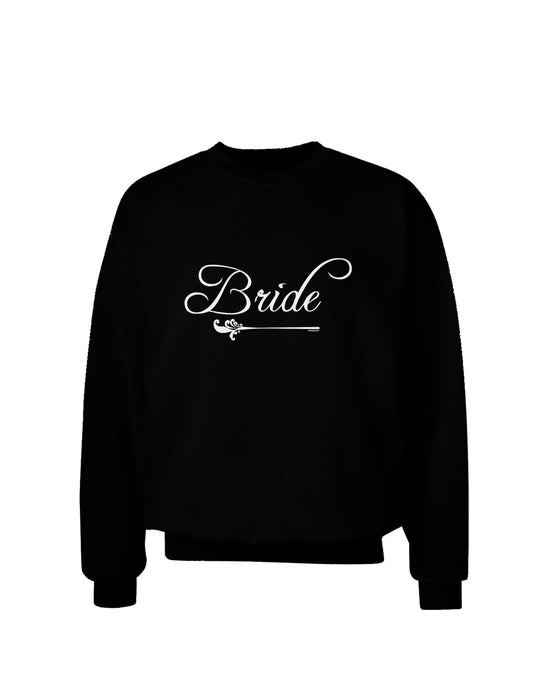 TooLoud Bride Dark Adult Dark Sweatshirt-Sweatshirts-TooLoud-Black-Small-Davson Sales