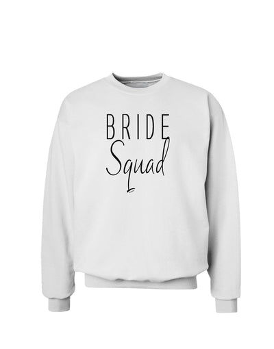 TooLoud Bride Squad Sweatshirt-Sweatshirts-TooLoud-White-Small-Davson Sales