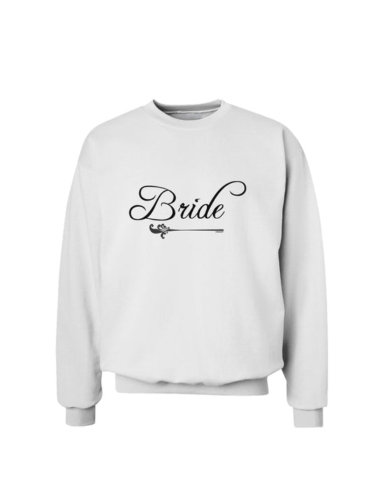 TooLoud Bride Sweatshirt-Sweatshirts-TooLoud-White-Small-Davson Sales