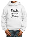 TooLoud Bride Tribe Youth Hoodie Pullover Sweatshirt-Youth Hoodie-TooLoud-White-XS-Davson Sales