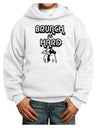 TooLoud Brunch So Hard Hen Youth Hoodie Pullover Sweatshirt-Youth Hoodie-TooLoud-White-XS-Davson Sales