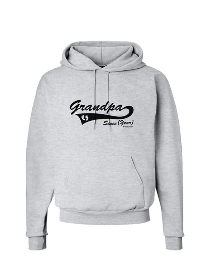 TooLoud Custom Grandpa Since YOUR YEAR Hoodie Sweatshirt-Hoodie-TooLoud-AshGray-Small-Davson Sales