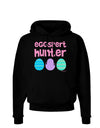 TooLoud Eggspert Hunter - Easter - Pink Dark Hoodie Sweatshirt-Hoodie-TooLoud-Black-Small-Davson Sales