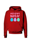 TooLoud Eggspert Hunter - Easter - Pink Dark Hoodie Sweatshirt-Hoodie-TooLoud-Red-Small-Davson Sales