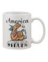 TooLoud Expertly Crafted 11 oz Printed Coffee Mug - Celebrating America's Strength and Resilience-11 OZ Coffee Mug-TooLoud-Davson Sales