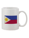 TooLoud Expertly Crafted Distressed Philippines Flag Printed 11 oz Coffee Mug - Perfect for Sipping in Style-11 OZ Coffee Mug-TooLoud-Davson Sales