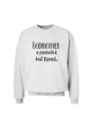 TooLoud Godmother Sweatshirt-Sweatshirts-TooLoud-White-Small-Davson Sales