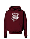 TooLoud Gray Gray Go Away Dark Hoodie Sweatshirt-Hoodie-TooLoud-Maroon-Small-Davson Sales