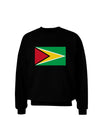 TooLoud Guyana Flag Dark Adult Dark Sweatshirt-Sweatshirts-TooLoud-Black-Small-Davson Sales