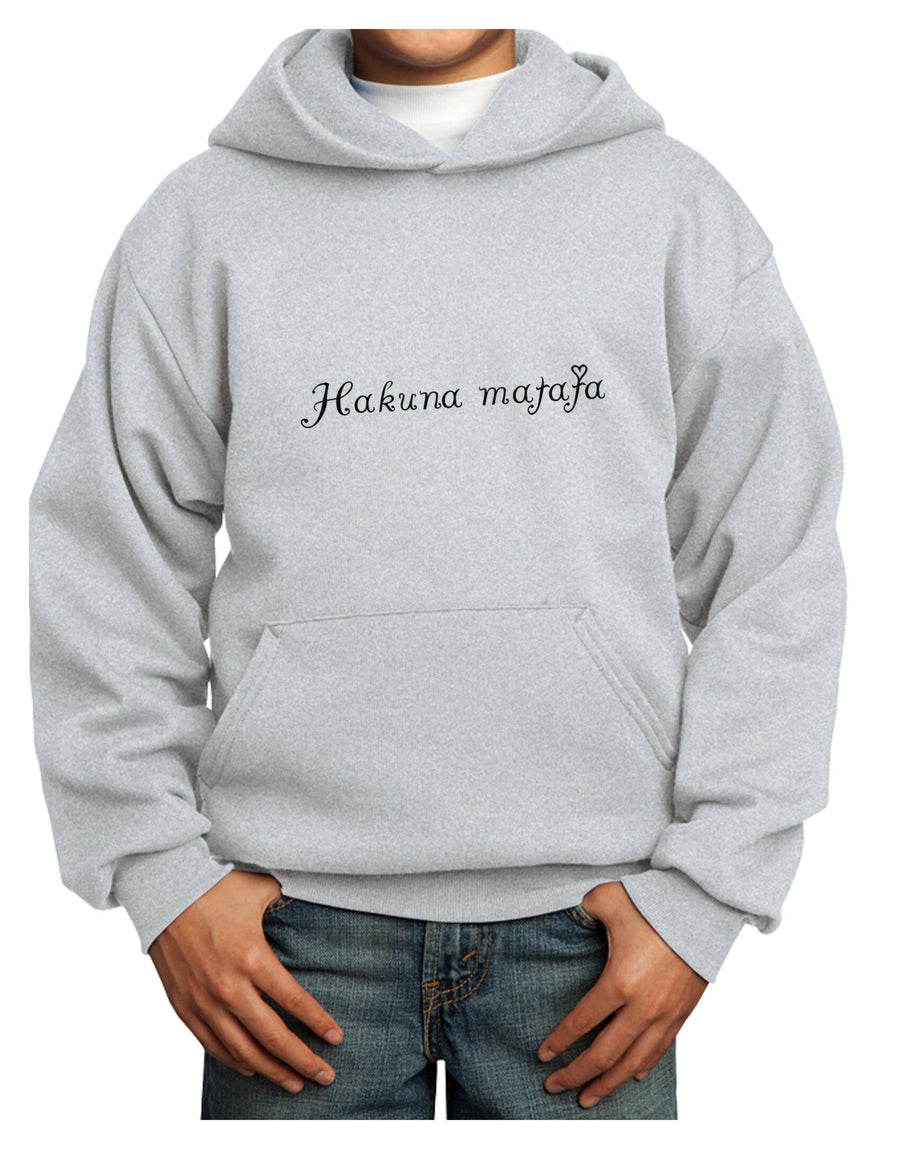 TooLoud Hakuna Matata Youth Hoodie Pullover Sweatshirt-Youth Hoodie-TooLoud-White-XS-Davson Sales
