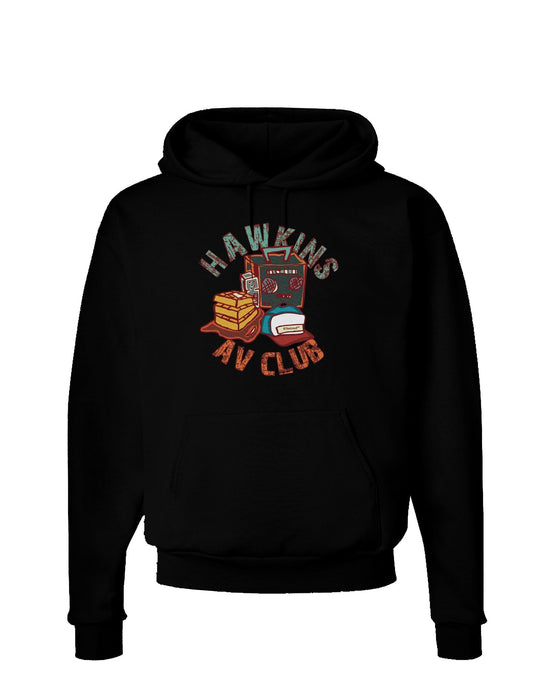 TooLoud Hawkins AV Club Dark Dark Hoodie Sweatshirt-Hoodie-TooLoud-Black-Small-Davson Sales