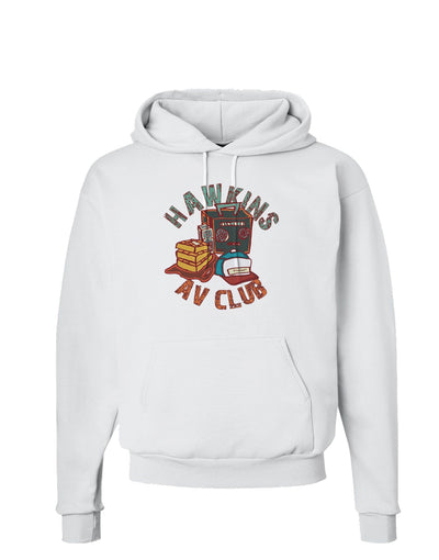 TooLoud Hawkins AV Club Hoodie Sweatshirt-Hoodie-TooLoud-White-Small-Davson Sales