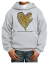 TooLoud I gave you a Pizza my Heart Youth Hoodie Pullover Sweatshirt-Youth Hoodie-TooLoud-Ash-XS-Davson Sales