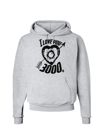 TooLoud I Love You 3000 Hoodie Sweatshirt-Hoodie-TooLoud-AshGray-Small-Davson Sales