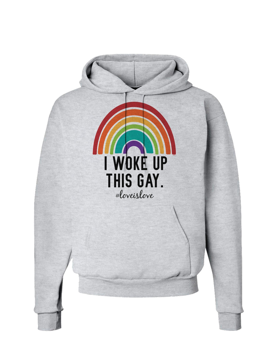 TooLoud I Woke Up This Gay Hoodie Sweatshirt-Hoodie-TooLoud-White-Small-Davson Sales