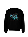 TooLoud Lorem Ipsum Dark Adult Dark Sweatshirt-Sweatshirts-TooLoud-Black-Small-Davson Sales