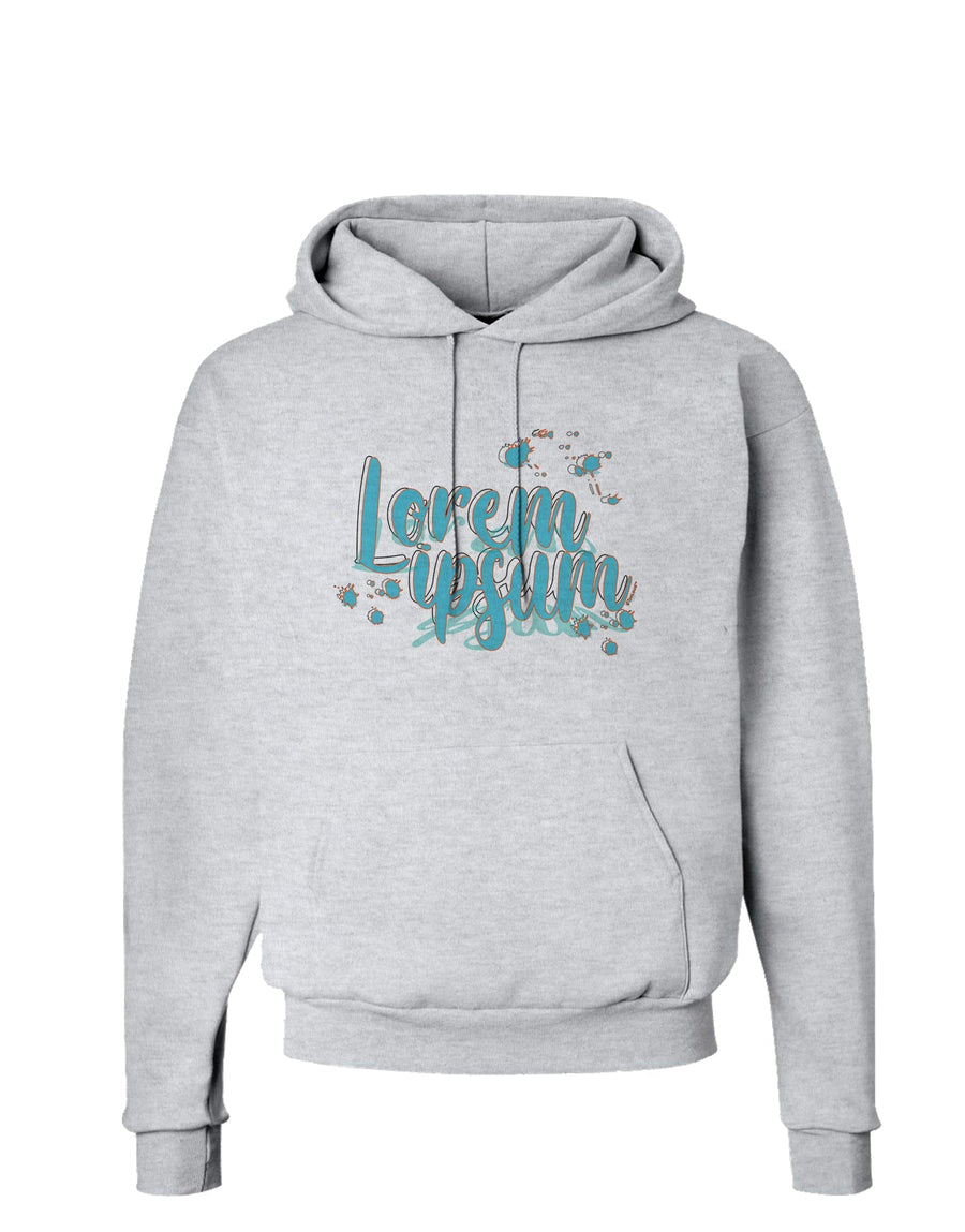 TooLoud Lorem Ipsum Hoodie Sweatshirt-Hoodie-TooLoud-White-Small-Davson Sales