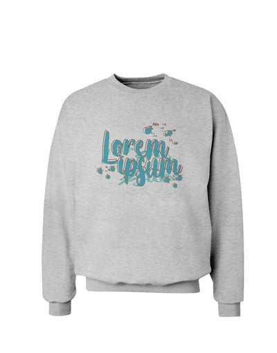 TooLoud Lorem Ipsum Sweatshirt-Sweatshirts-TooLoud-AshGray-Small-Davson Sales