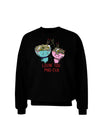 TooLoud Lovin you Pho Eva Dark Adult Dark Sweatshirt-Sweatshirts-TooLoud-Black-Small-Davson Sales