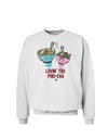 TooLoud Lovin you Pho Eva Sweatshirt-Sweatshirts-TooLoud-White-Small-Davson Sales