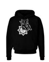 TooLoud Mandala Baby Elephant Dark Hoodie Sweatshirt-Hoodie-TooLoud-Black-Small-Davson Sales