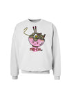 Matching Pho Eva Pink Pho Bowl Sweatshirt White 3XL Tooloud