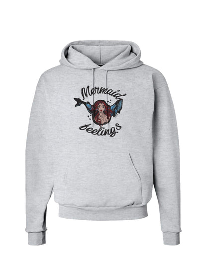 TooLoud Mermaid Feelings Hoodie Sweatshirt-Hoodie-TooLoud-AshGray-Small-Davson Sales