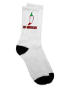 TooLoud Mexican Adult Crew Socks - Enjoy a 25% Discount-Socks-TooLoud-White-Ladies-4-6-Davson Sales