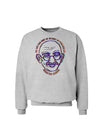 TooLoud No one can hurt me without my permission Ghandi Sweatshirt-Sweatshirts-TooLoud-AshGray-Small-Davson Sales
