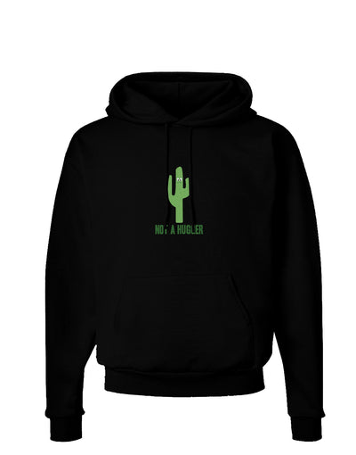 TooLoud Not a Hugger Dark Dark Hoodie Sweatshirt-Hoodie-TooLoud-Black-Small-Davson Sales