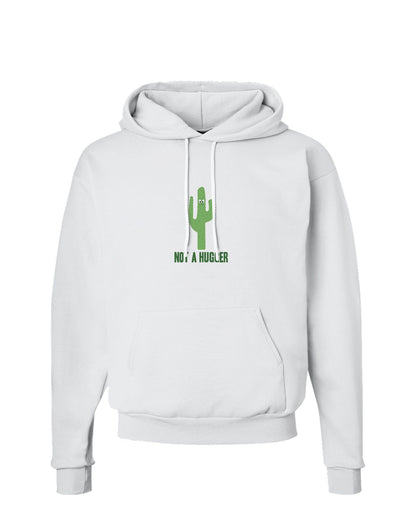 TooLoud Not a Hugger Hoodie Sweatshirt-Hoodie-TooLoud-White-Small-Davson Sales