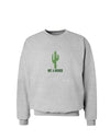 TooLoud Not a Hugger Sweatshirt-Sweatshirts-TooLoud-AshGray-Small-Davson Sales