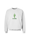 TooLoud Not a Hugger Sweatshirt-Sweatshirts-TooLoud-White-Small-Davson Sales