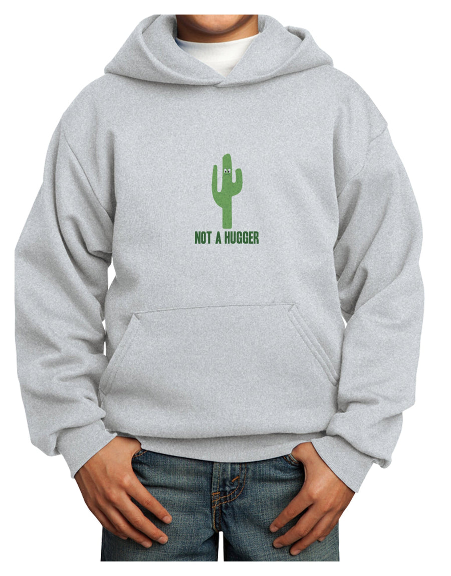 TooLoud Not a Hugger Youth Hoodie Pullover Sweatshirt-Youth Hoodie-TooLoud-White-XS-Davson Sales
