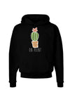 TooLoud On Point Cactus Dark Dark Hoodie Sweatshirt-Hoodie-TooLoud-Black-Small-Davson Sales