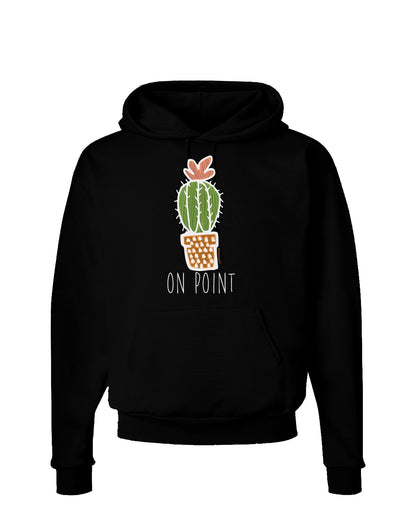 TooLoud On Point Cactus Dark Dark Hoodie Sweatshirt-Hoodie-TooLoud-Black-Small-Davson Sales