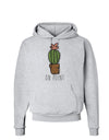 TooLoud On Point Cactus Hoodie Sweatshirt-Hoodie-TooLoud-AshGray-Small-Davson Sales