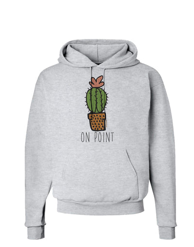 TooLoud On Point Cactus Hoodie Sweatshirt-Hoodie-TooLoud-AshGray-Small-Davson Sales