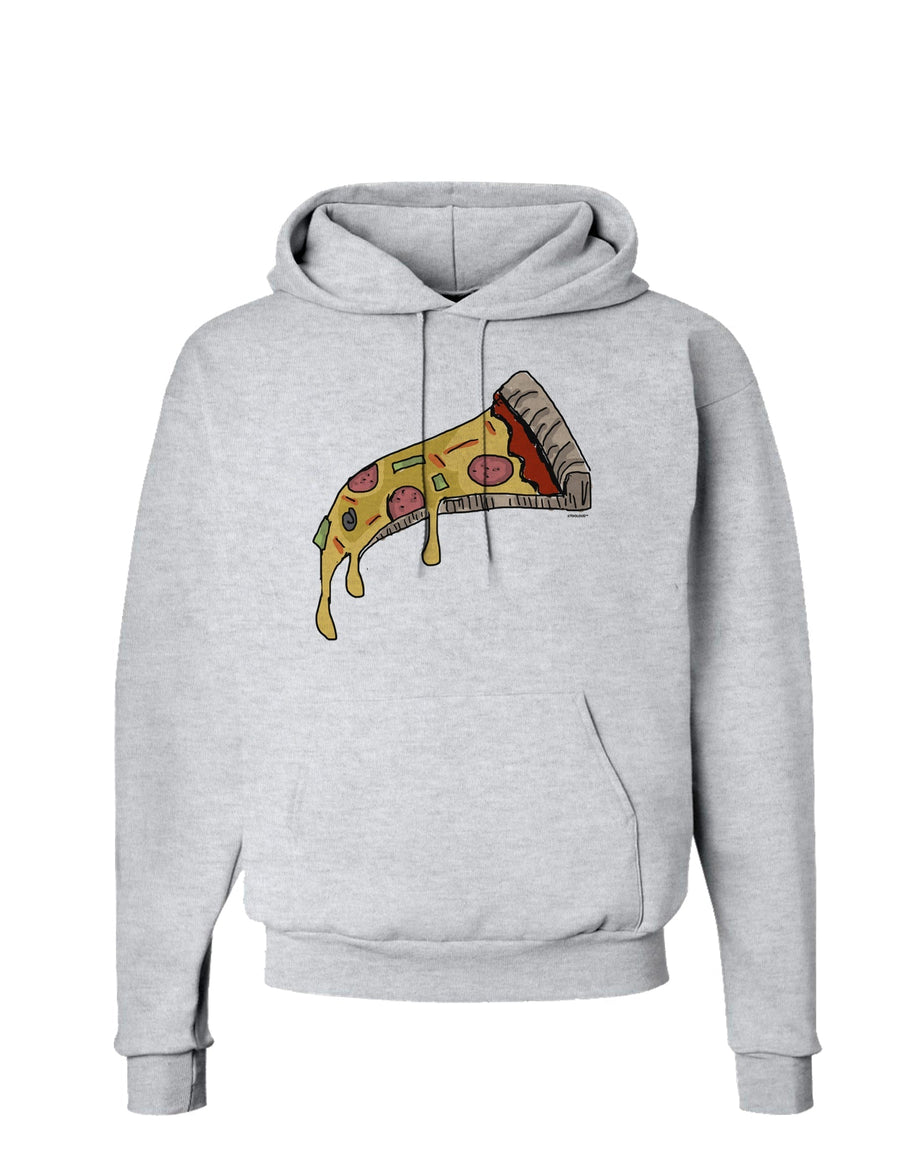 TooLoud Pizza Slice Hoodie Sweatshirt-Hoodie-TooLoud-White-Small-Davson Sales