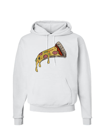 TooLoud Pizza Slice Hoodie Sweatshirt-Hoodie-TooLoud-White-Small-Davson Sales