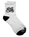 TooLoud Presents: Exquisite Collection of Infinite Lists Adult Short Socks - TooLoud-Socks-TooLoud-White-Ladies-4-6-Davson Sales