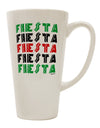 TooLoud Presents: The Exquisite Cinco Fiestas 16 Ounce Conical Latte Coffee Mug - A Must-Have for Discerning Drinkware Enthusiasts-Conical Latte Mug-TooLoud-White-Davson Sales